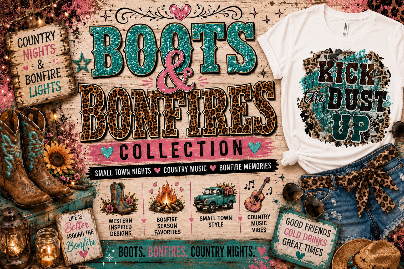 Boots & Bonfires Collection