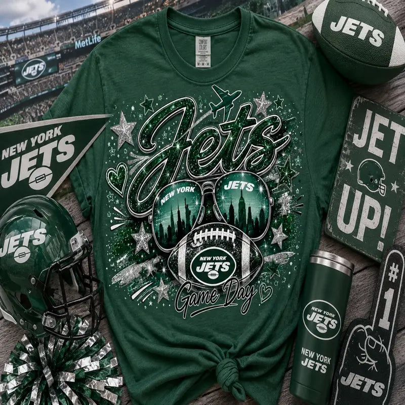Jets Aviator Game Day Graphic Tee
