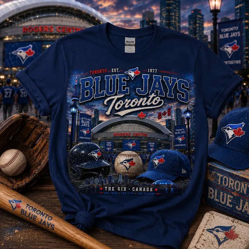 Toronto Blue Jays Rogers Centre Graphic Tee