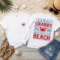 If Crabby Please Return To The Beach Graphic Tee