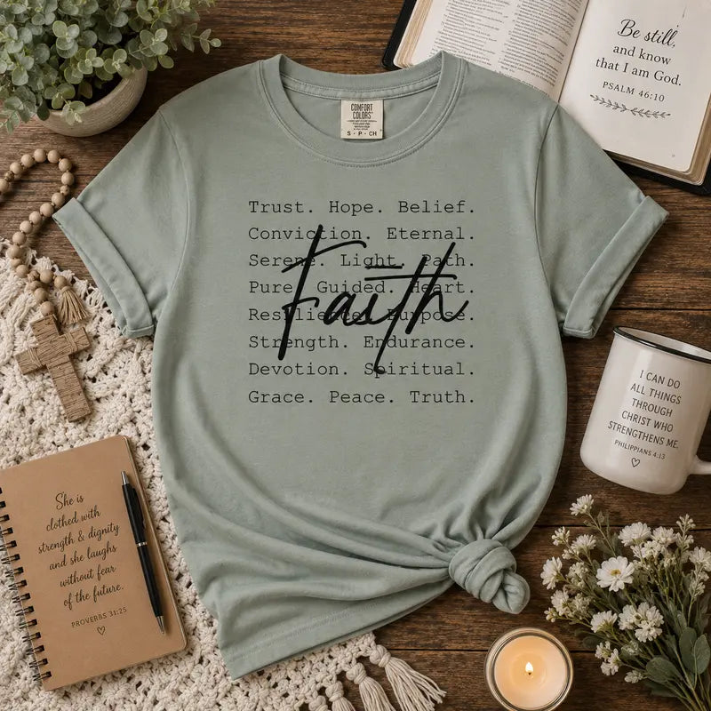 Walk By Faith Graphic Tee
