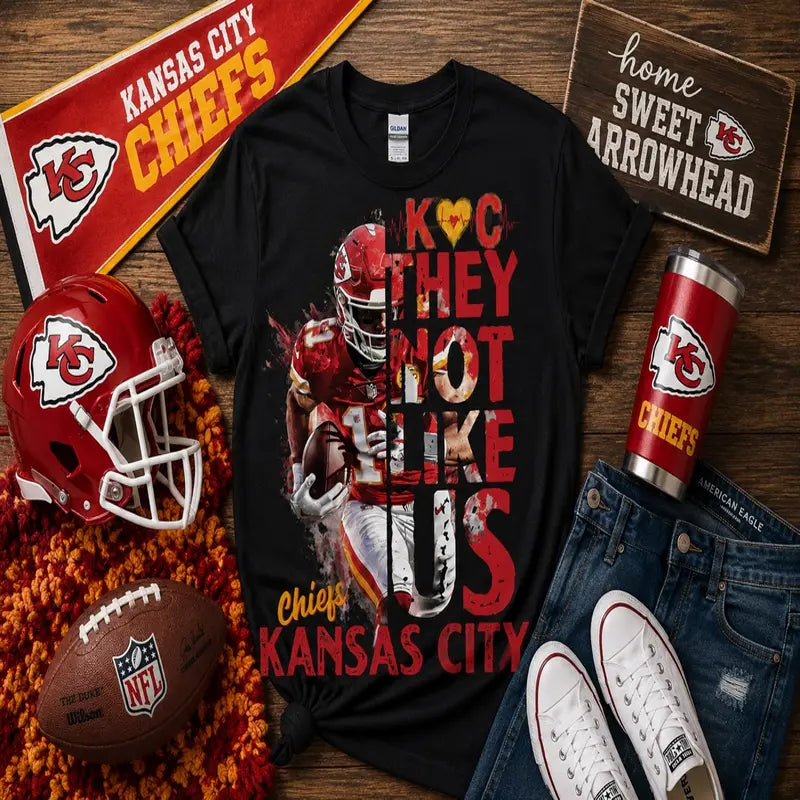 They Not Like Us Kansas City Graphic Tee