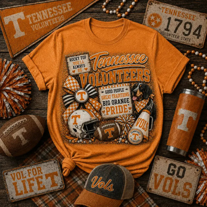 Good People, Great Traditions, Big Orange Pride Graphic Tee