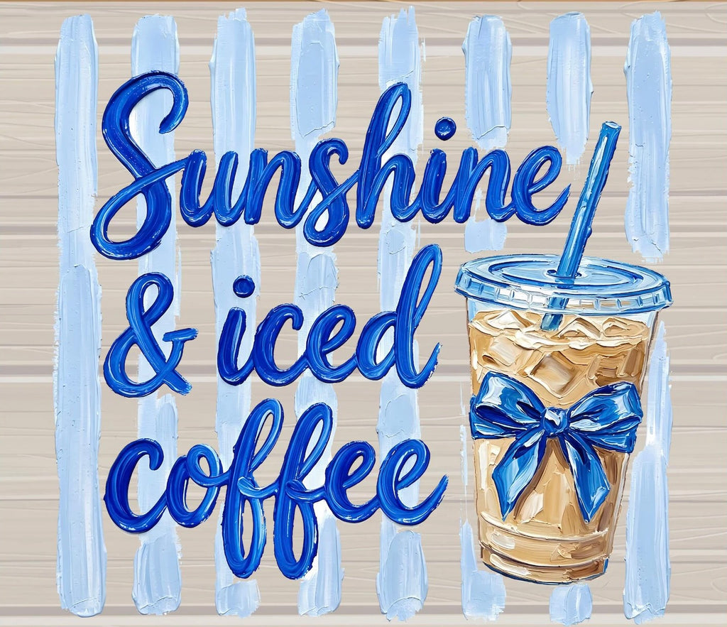 Sunshine & Iced Coffee Graphic Tee