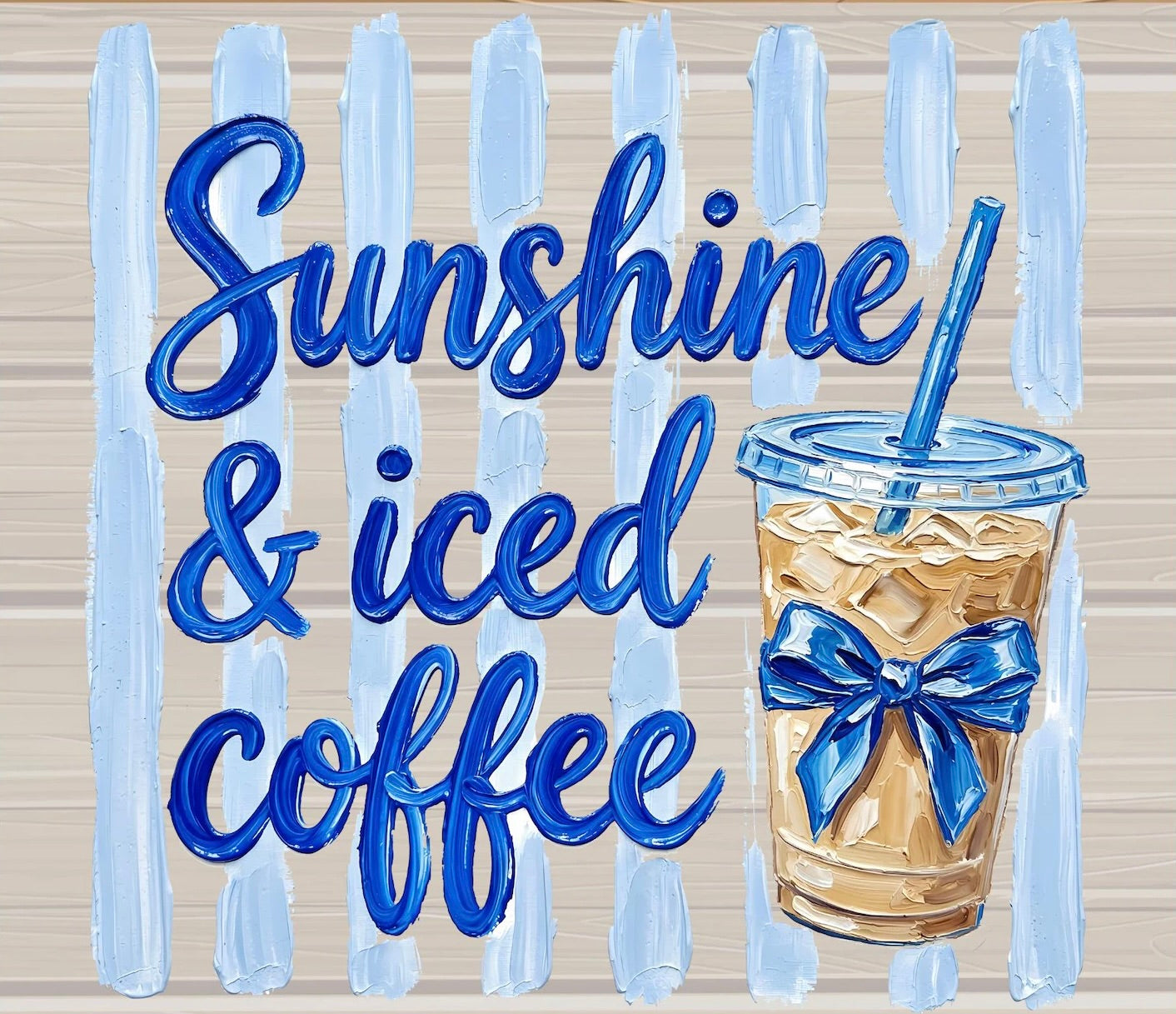 Sunshine & Iced Coffee Graphic Tee