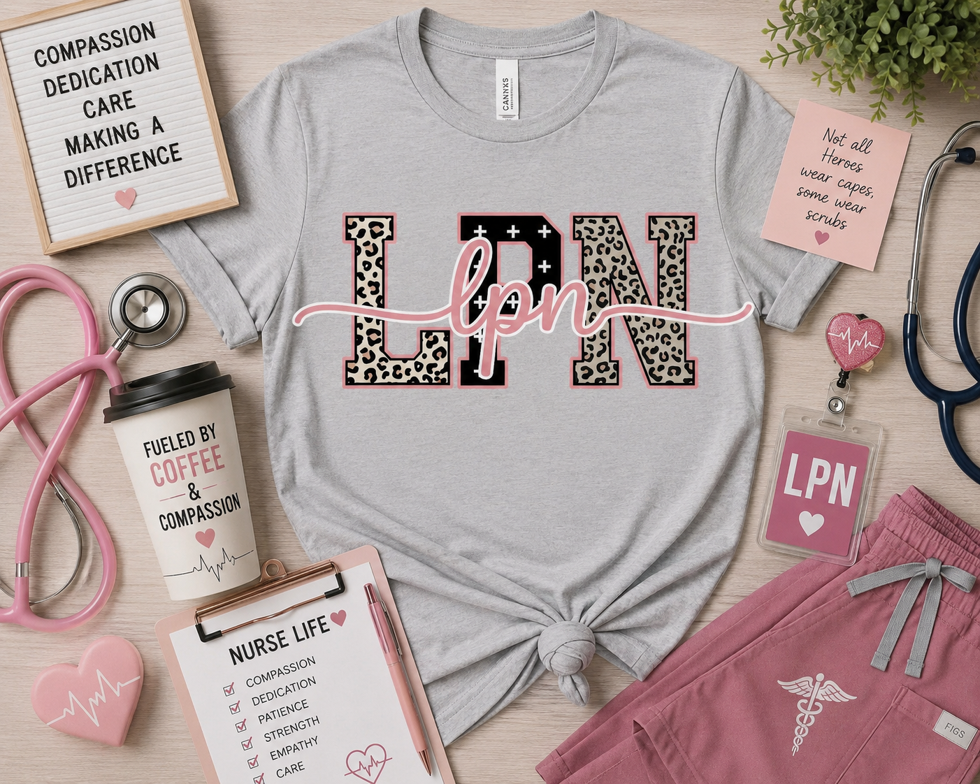 LPN Life Graphic Tee