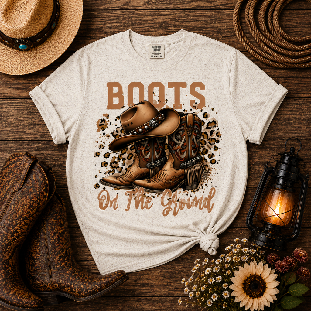 Boots On The Ground Graphic Tee