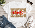 KC Chiefs Glitter Graphic Tee