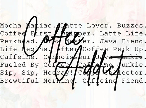 Coffee Addict Graphic Tee