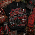 Tampa Bay Buccaneers Raise the Flags Glitter Graphic Tee