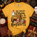 All I Want for Christmas Is My Letter to Hogwarts Graphic Tee