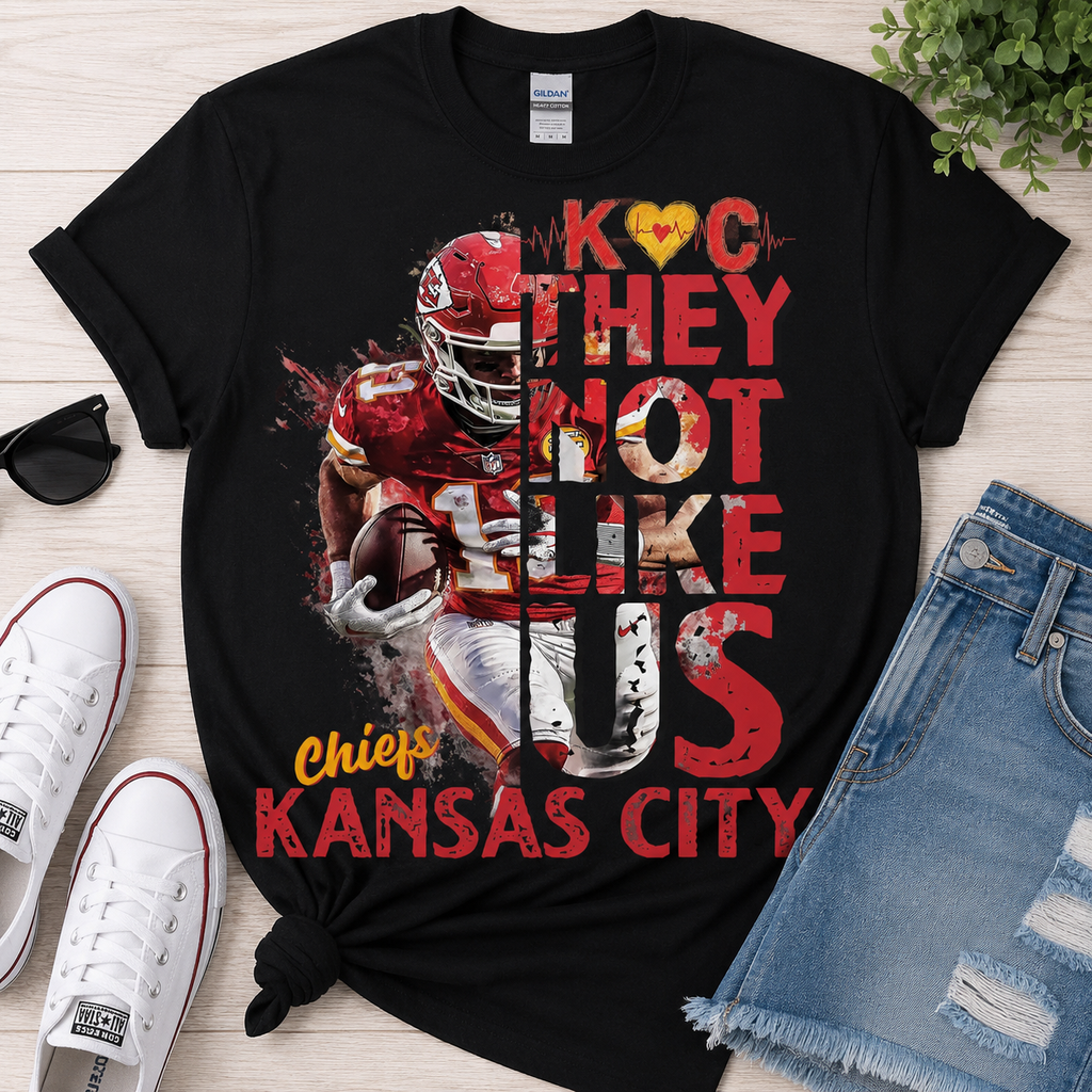They Not Like Us Kansas City Graphic Tee