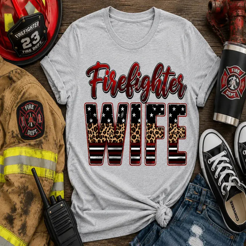 Firefighter Wife Graphic Tee