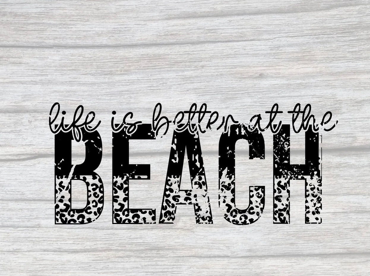 Life Is Better At The Beach Graphic Tee
