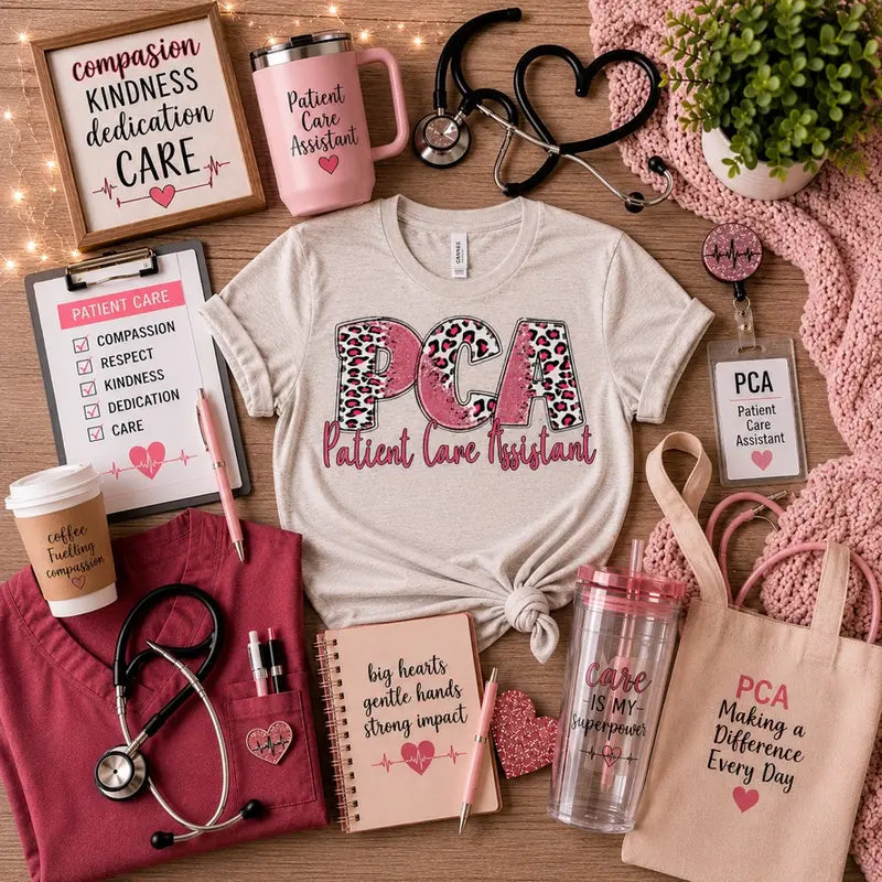 PCA Patient Care Assistant Graphic Tee