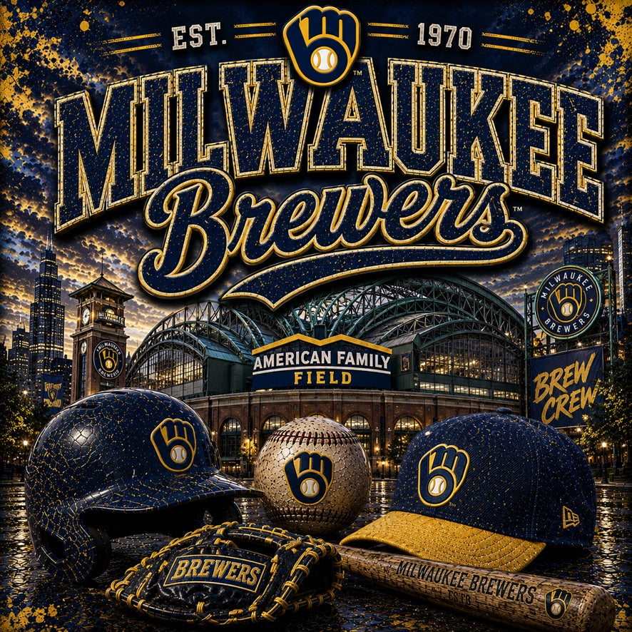 Milwaukee Brewers American Family Field Graphic Tee