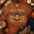 Fall Vibes Pumpkin Graphic Tee