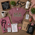 MA Medical Assistant Graphic Tee