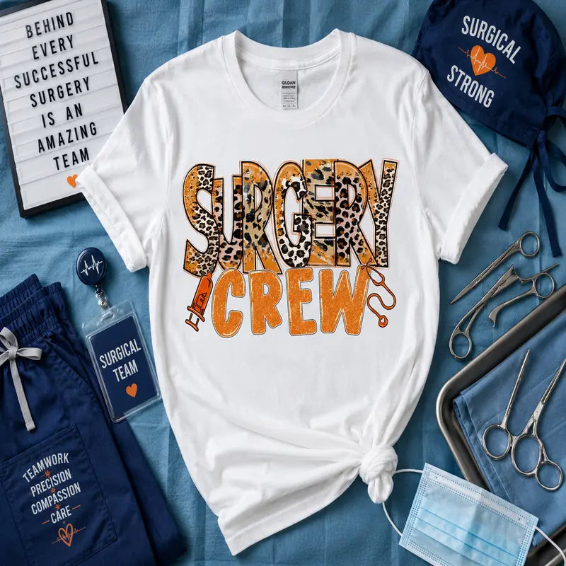 Surgery Crew Graphic Tee