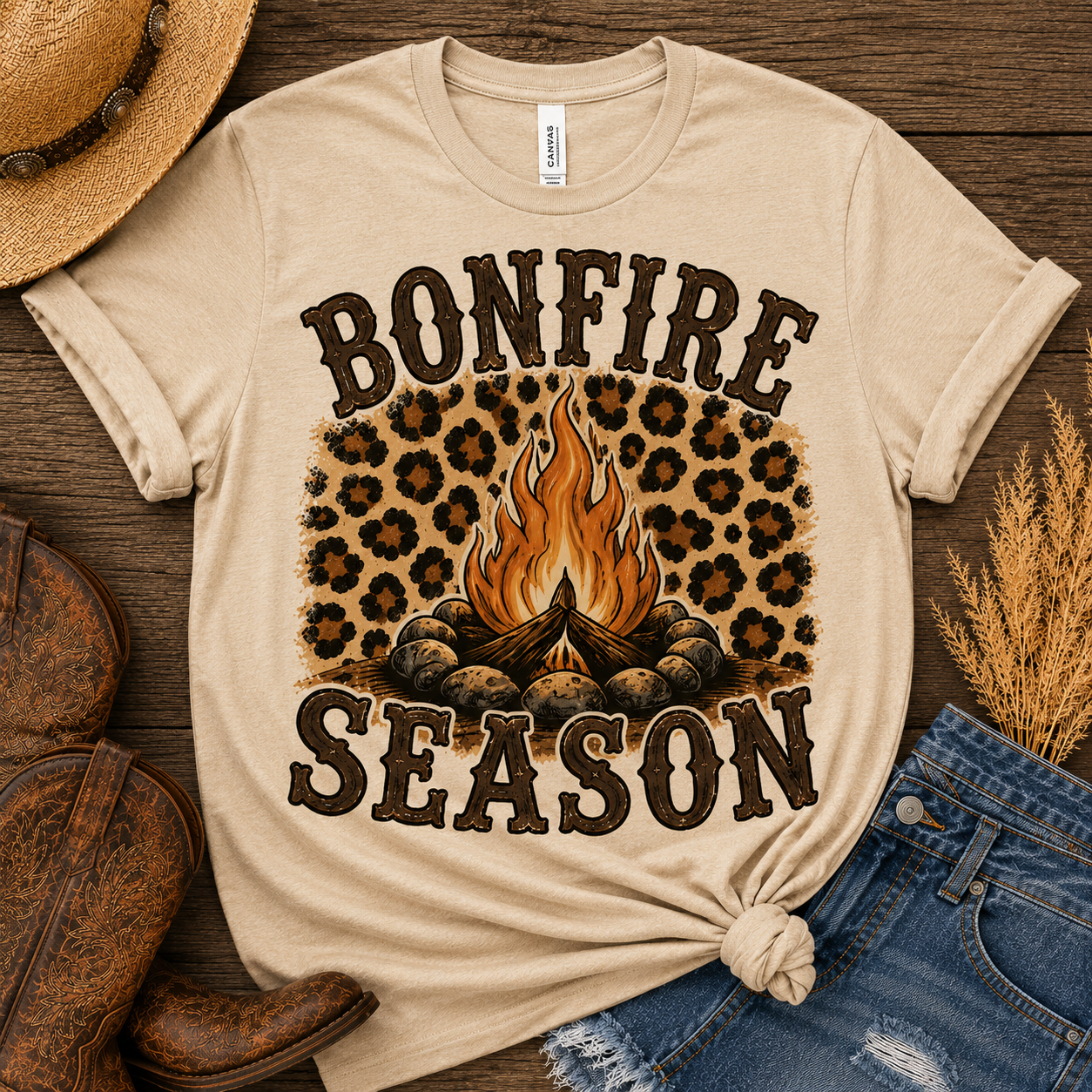 Bonfire Season Graphic Tee
