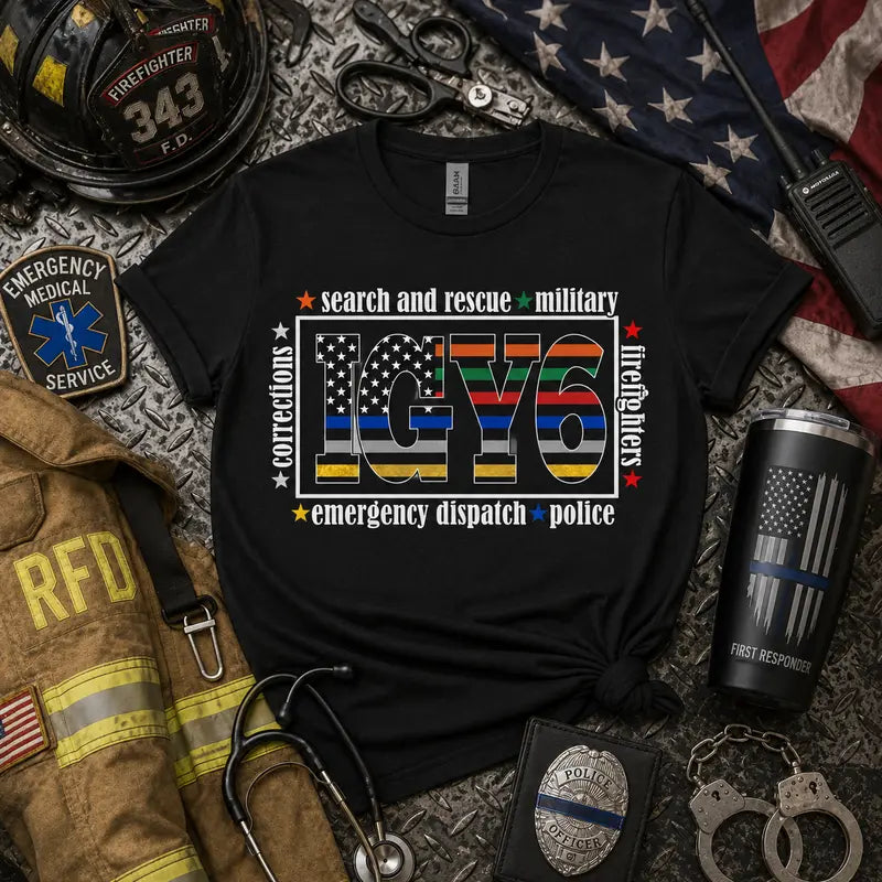 IGY6 First Responder Graphic Tee