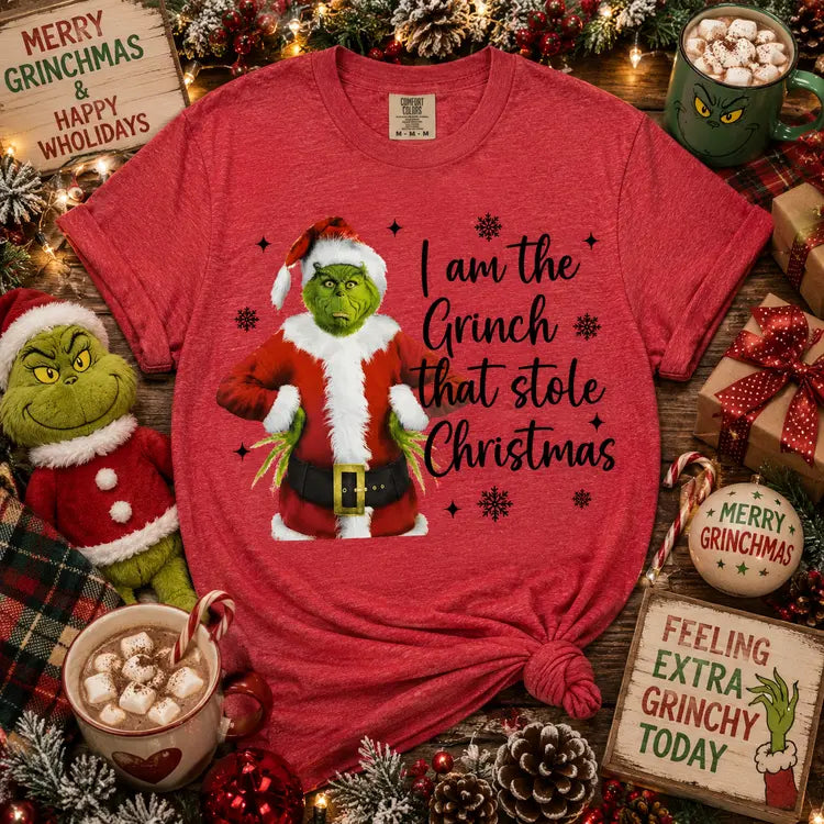 I Am the Grinch That Stole Christmas Graphic Tee