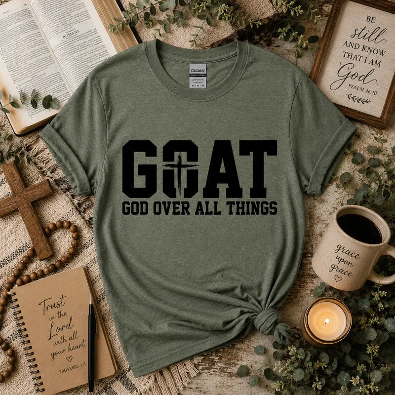 GOAT – God Over All Things Graphic Tee