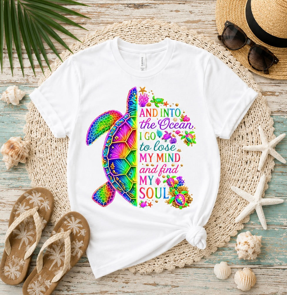 And Into The Ocean I Go Graphic Tee