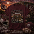 Texas A&M Aggies Vintage Stadium Graphic Tee | Kyle Field