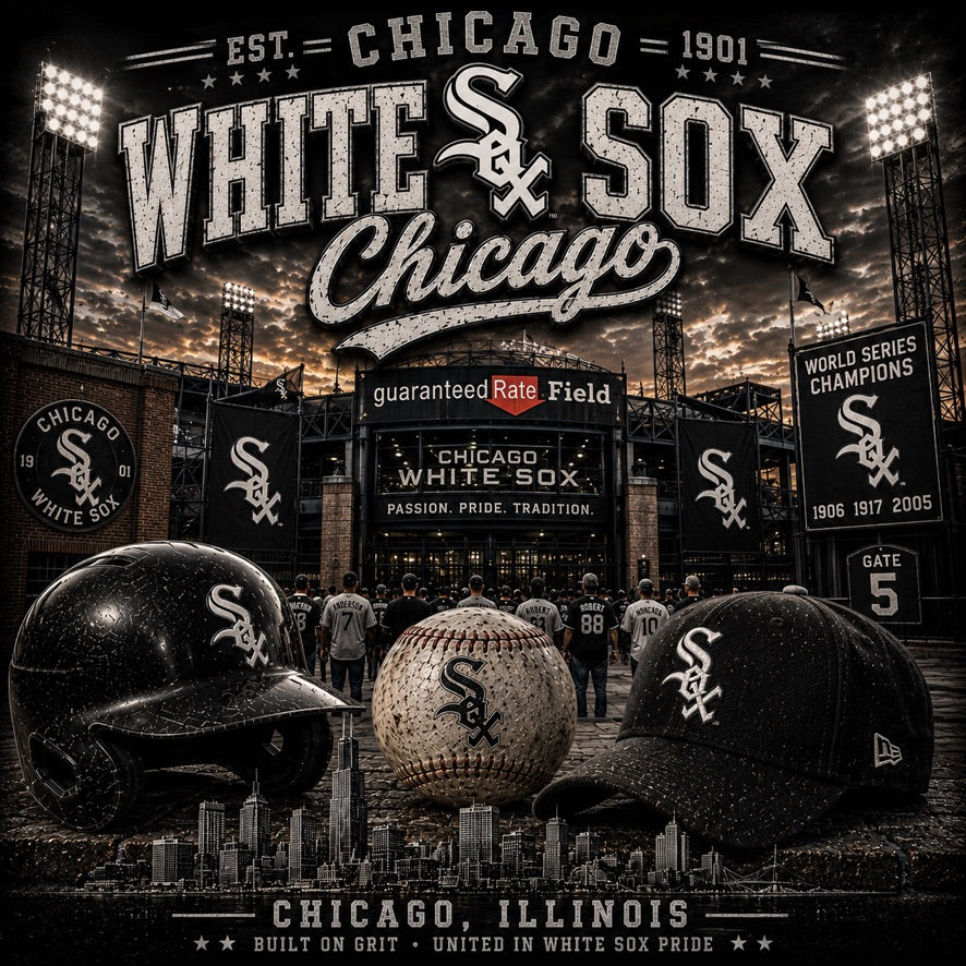 Chicago White Sox Guaranteed Rate Field Graphic Tee