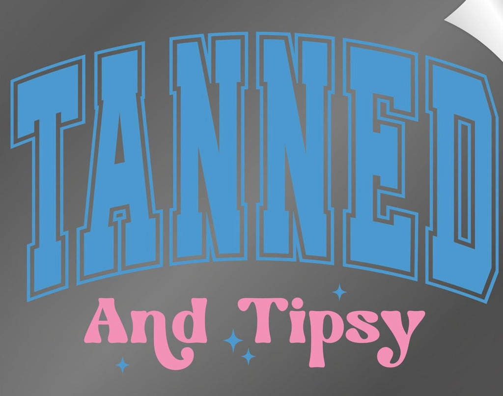 Tanned & Tipsy Graphic Tee