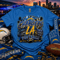 Los Angeles Chargers LA Football Graphic Tee | SoFi Stadium | NFL Fan Shirt | Bolt Up | Gameday Shirt