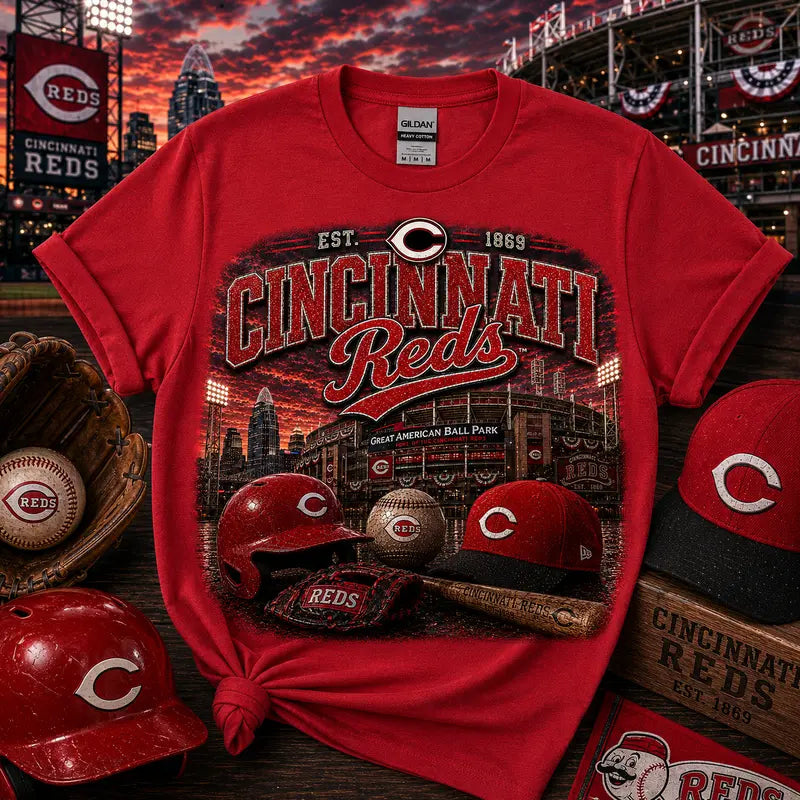 Cincinnati Reds Great American Ball Park Graphic Tee
