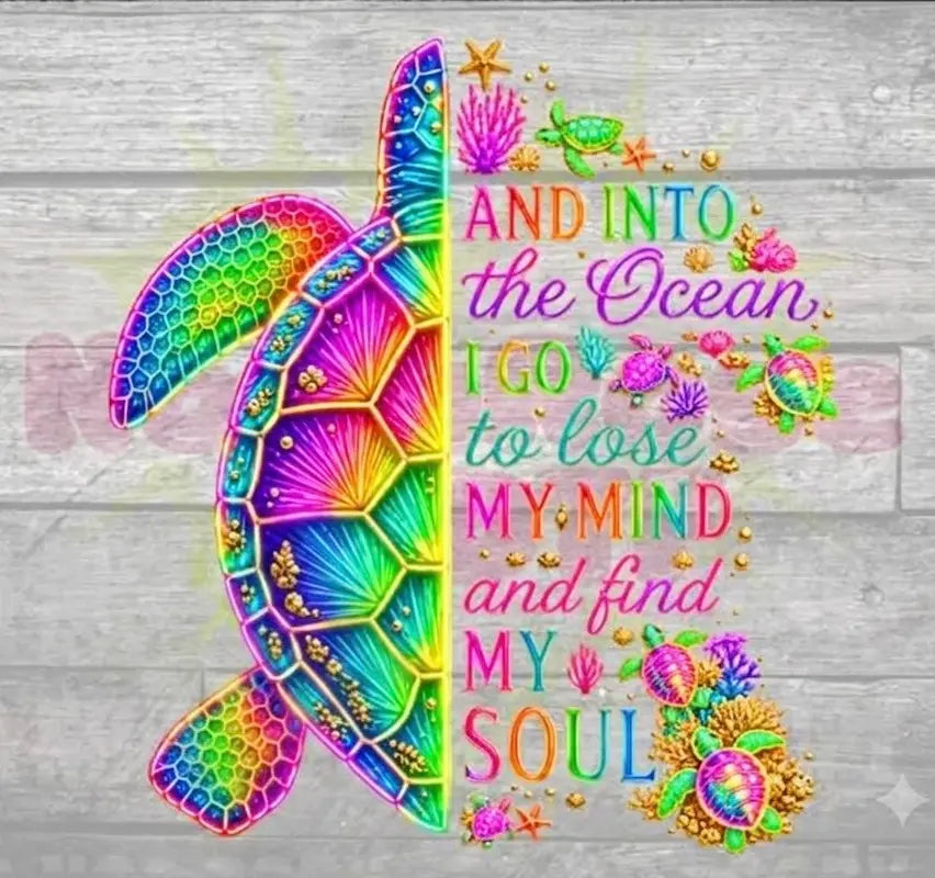 And Into The Ocean I Go Graphic Tee