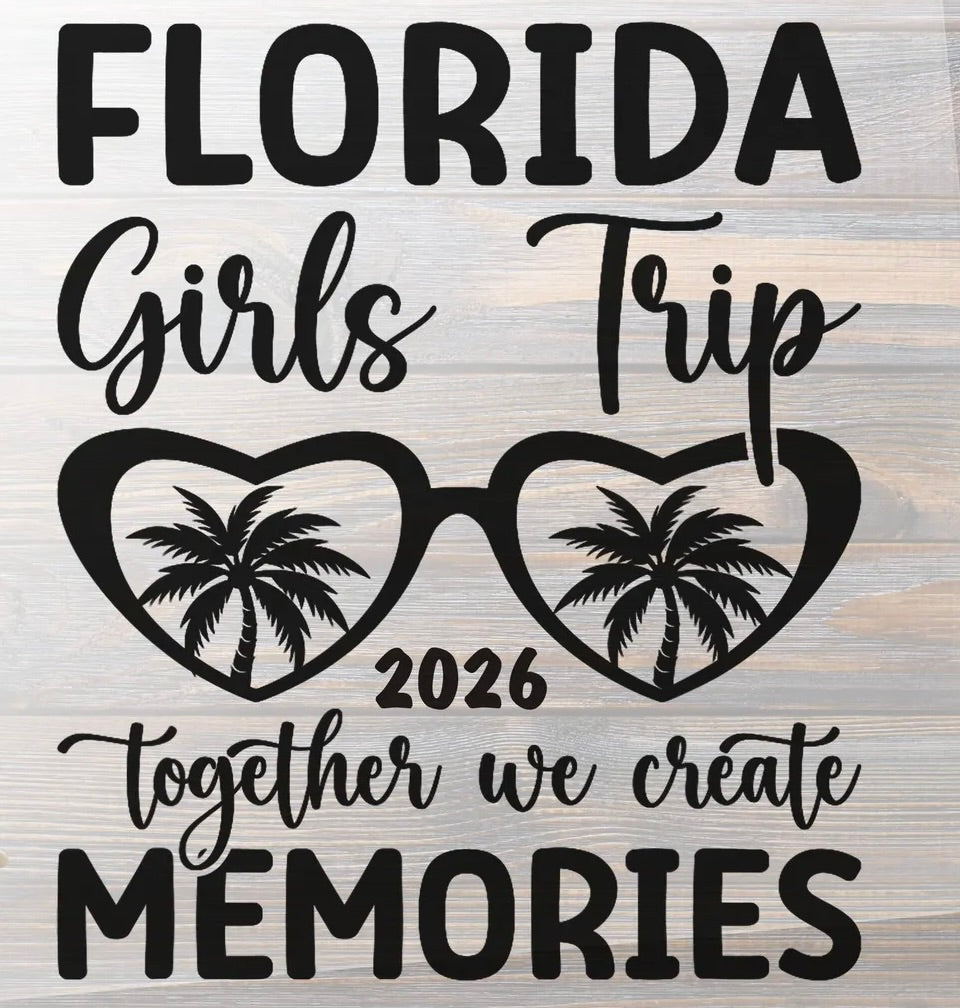 Florida Girls Trip 2026 Graphic Tee