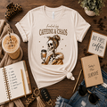 Fueled By Caffeine & Chaos Graphic Tee