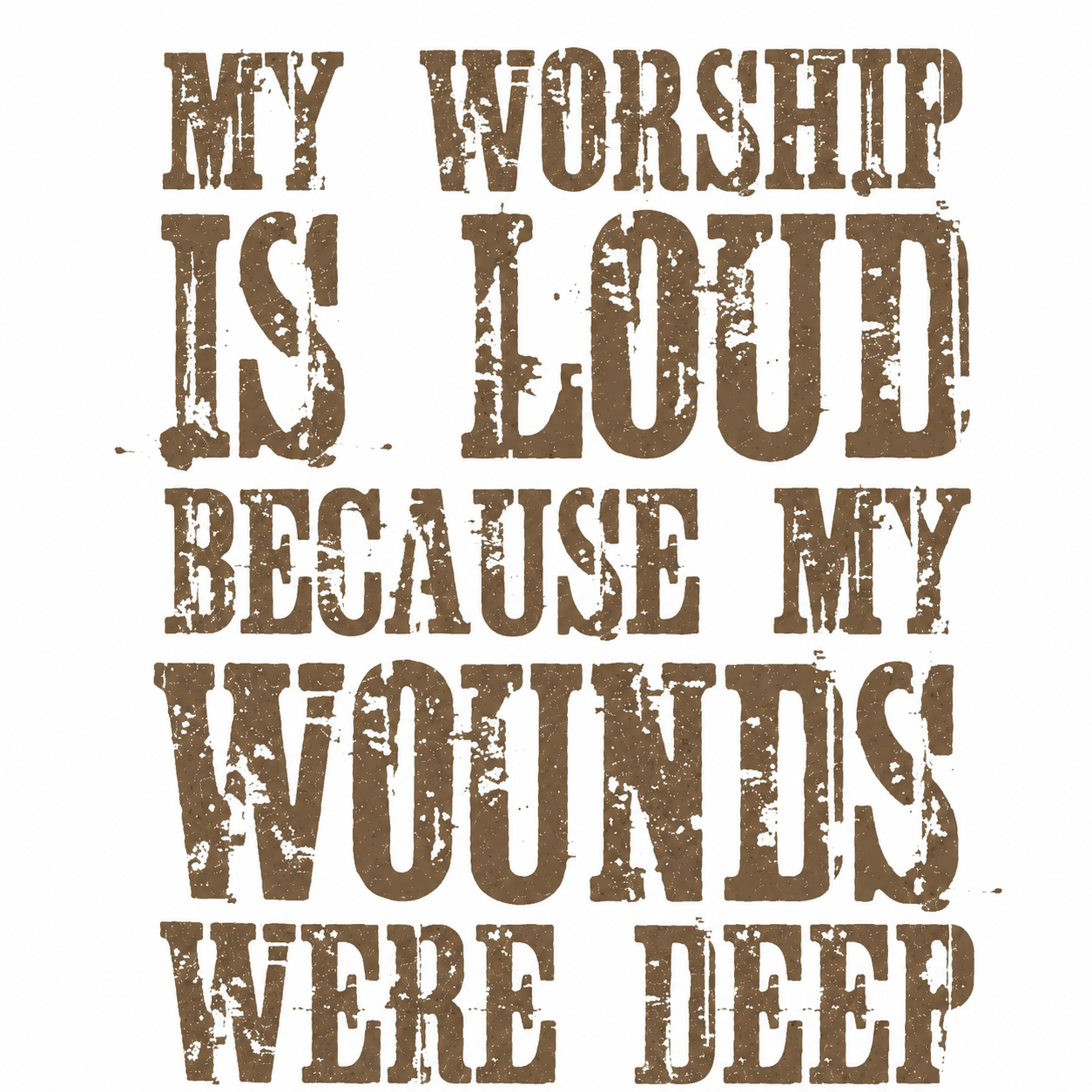 My Worship Is Loud Graphic Tee