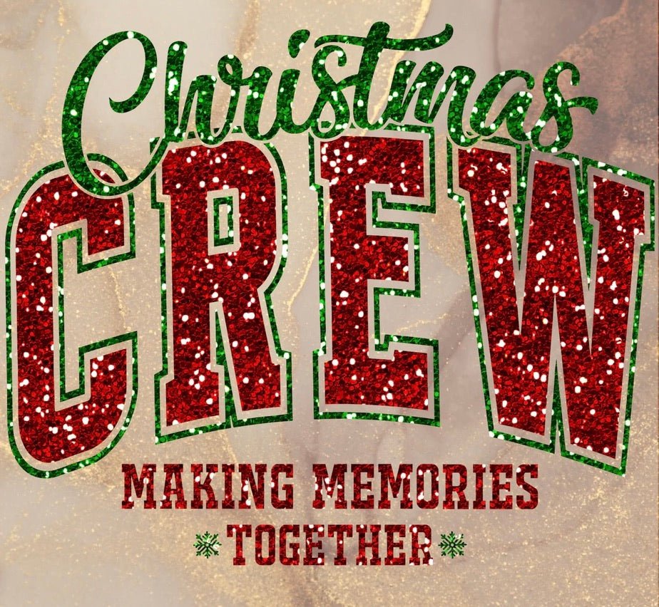 Christmas Crew Making Memories Together Graphic Tee