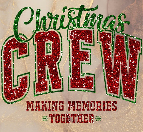 Christmas Crew Making Memories Together Graphic Tee