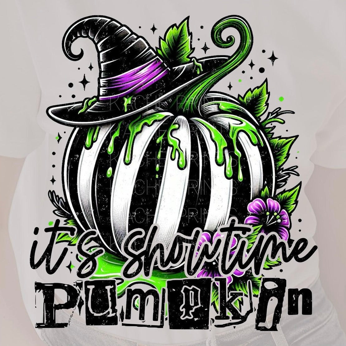It's Showtime Pumpkin Halloween Graphic Tee