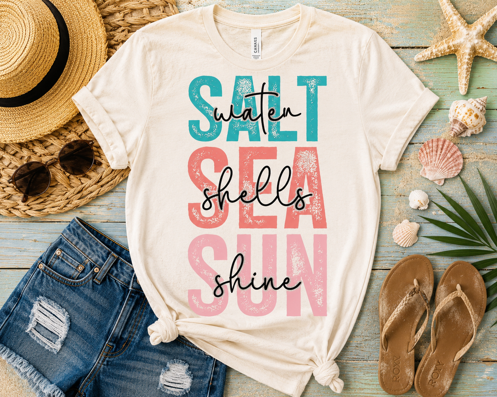 Salt, Sea & Sunshine Graphic Tee