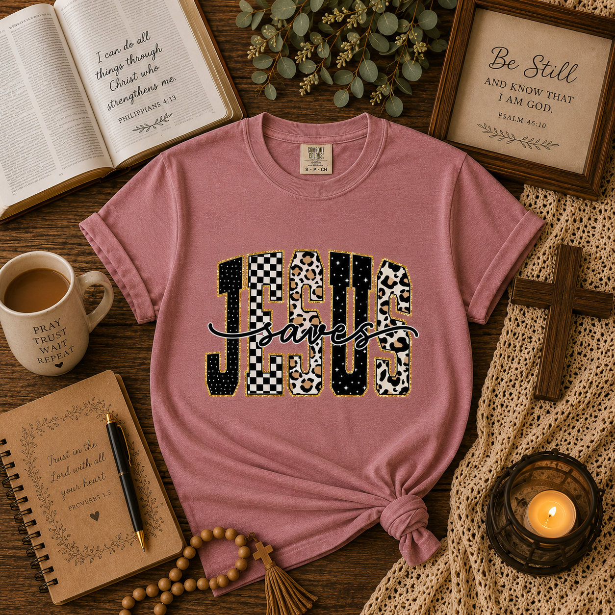 Jesus Saves Graphic Tee
