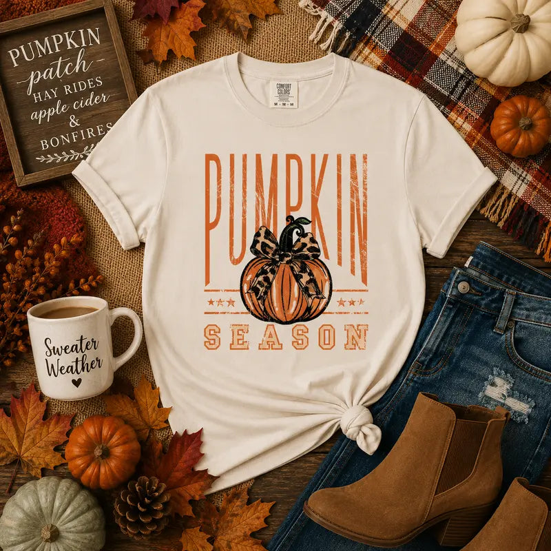 Pumpkin Season Graphic Tee