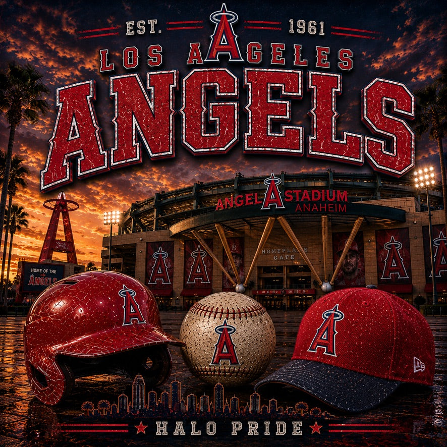 Los Angeles Angels Angel Stadium Graphic Tee