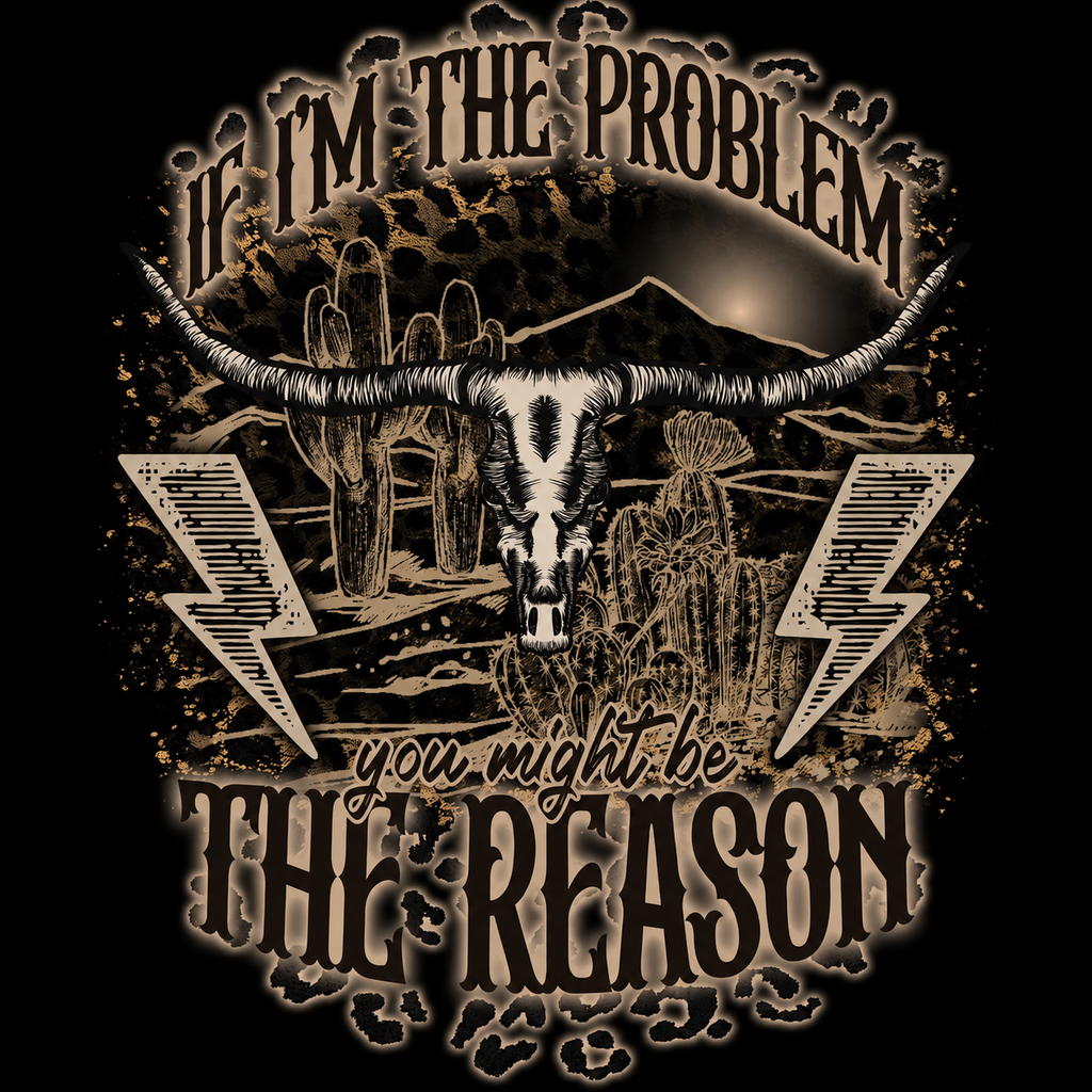 If I'm The Problem You Might Be The Reason Graphic Tee