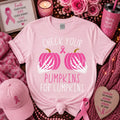 Check Your Pumpkins for Lumpkins Breast Cancer Awareness Graphic Tee
