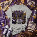 Minnesota Vikings Skol Leopard Game Day Graphic Tee