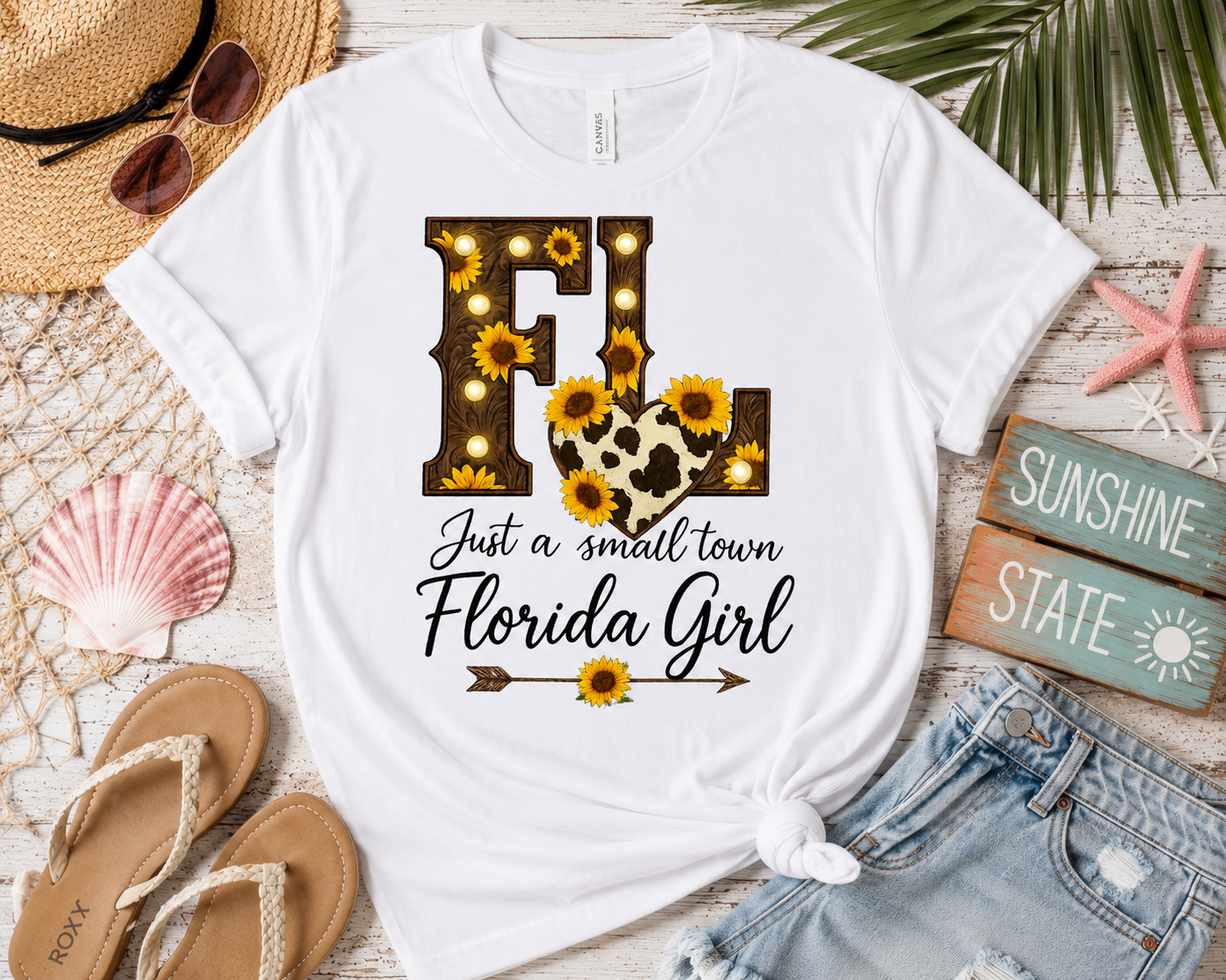 Just a Small Town Florida Girl Graphic Tee