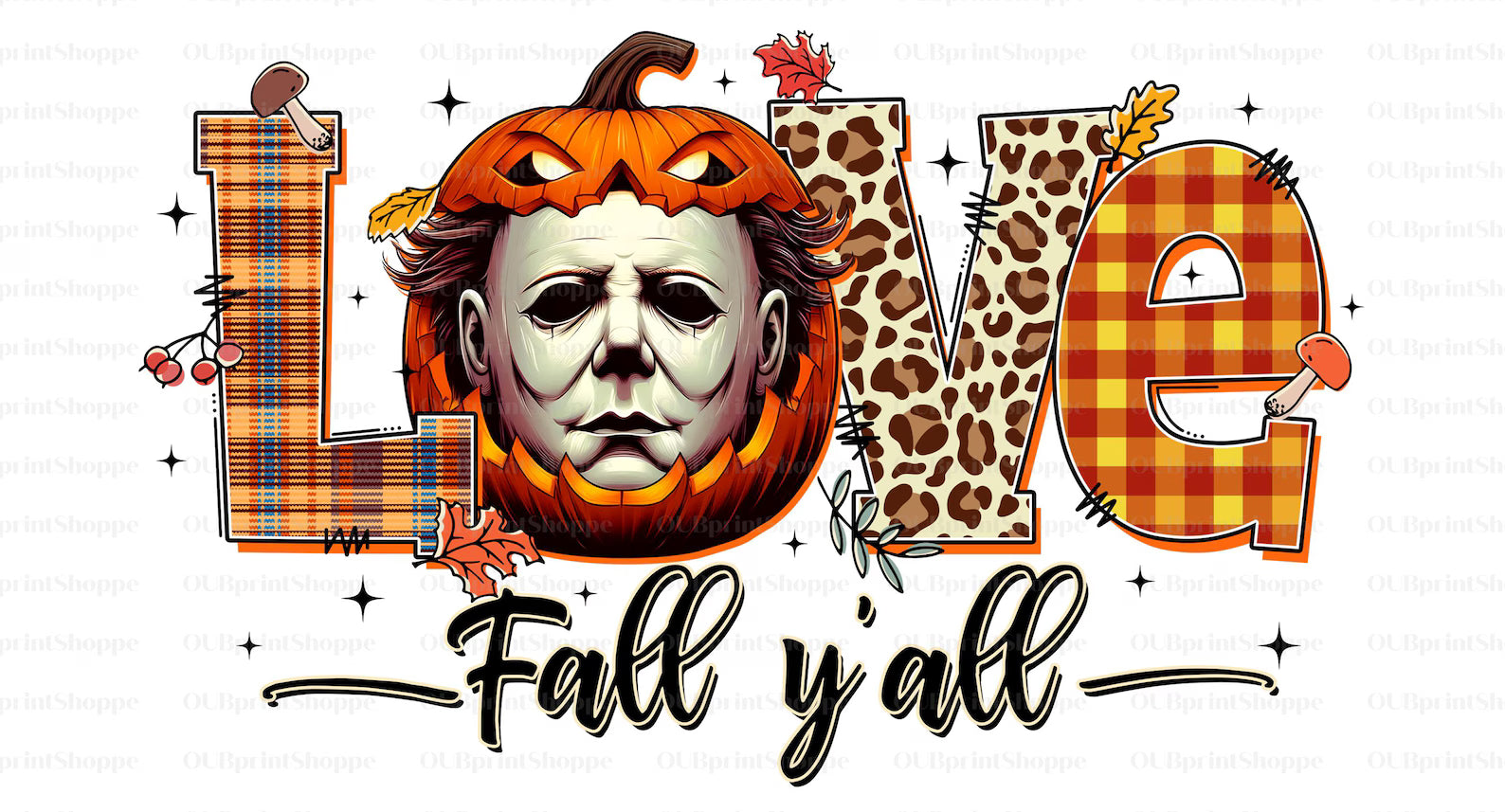 Love Fall Y'all Michael Graphic Tee