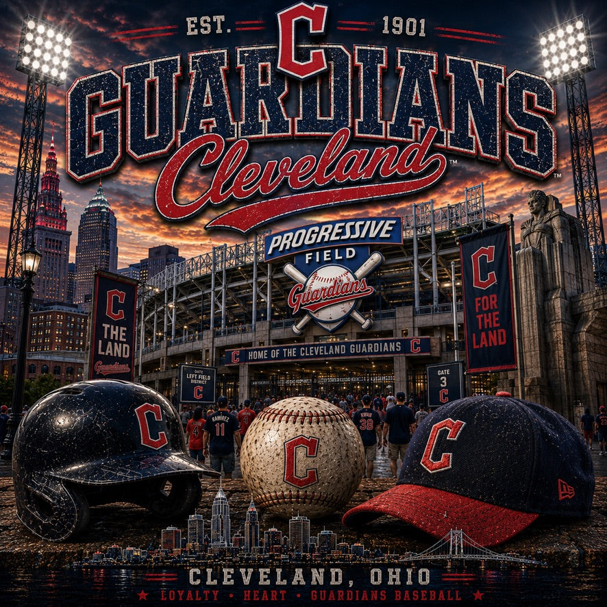 Cleveland Guardians Progressive Field Graphic Tee
